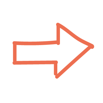 A graphic showing an arrow pointing to the right